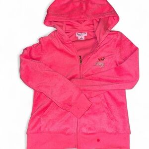 Juicy Couture Kids Fuchsia Hoodie